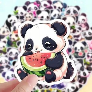 50 Cute Panda Stickers